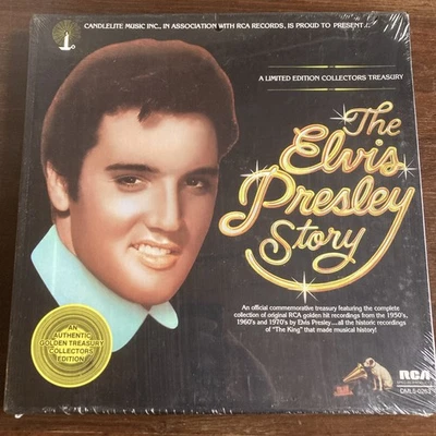 The Elvis Presley Story 5 LP Vinyl Box Set RCA DML5-0263 Sealed/New - Image 1 of 2