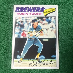 1977 MLB Topps Baseball | Robin Yount | #635 | Milwaukee Brewers - Picture 1 of 7