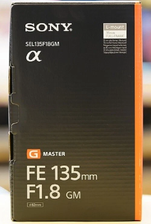 SONY FE 135mm F1.8 GM SEL135F18GM for SONY E mount EMS w/ Tracking NEW - Image 1 of 1