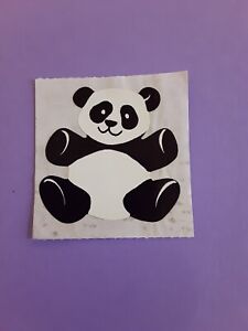 vintage 80s Sandylion panda sticker module *damaged*