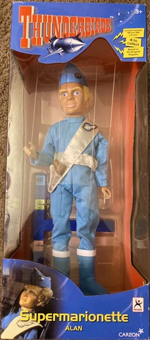THUNDERBIRDS SUPERMARIONETTE ALAN TRACY PELHAM CARLTON  2001 MINT IN BOX NOS Cover