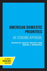 John M. Quigley American Domestic Priorities (Paperback)