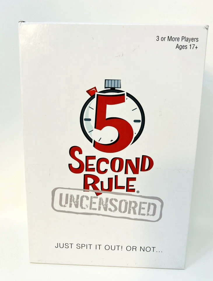 5 Second Rule Uncensored Theme Highly Interactive Competitive Strategy Game