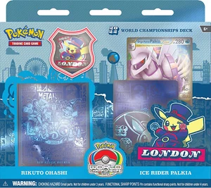 POKEMON TRADING CARD GAME LONDON WORLD CHAMPIONSHIP RIKUTO OHASHI, ICE RIDER PAL - Picture 1 of 2