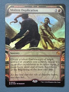 Molten Duplication (Showcase) Outlaws of Thunder Junction OTJ MTG Foil - Picture 1 of 1