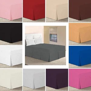 Sábana Cenefa Ajustable 100% Polialgodón 180 Hilos PLISADA Extra Profunda todas las Tallas - Imagen 1 de 44