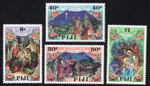 Fiji MNH 1987 SG766-69 Navidad - Imagen 1 de 1