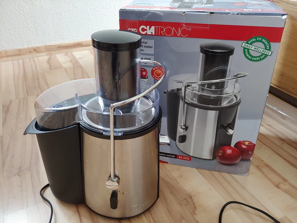 Entsafter Profi-Automatik-Entsafter CLATRONIC 1000W - Bild 1 von 1