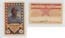 1983 Perma-Graphics/Topps Credit Cards All-Stars Ozzie Smith #150-ASN8317 HOF