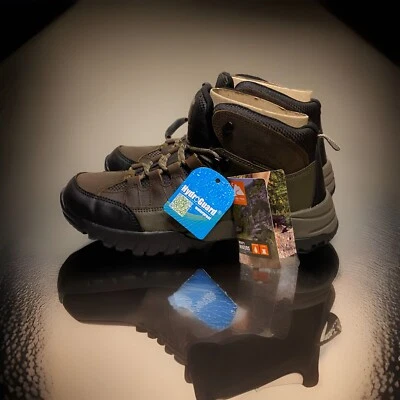 NEW Ozark Trail Men's Hikers Waterproof Brown Leather Boots - MEADOWS Size 9.5 - Image 1 of 4