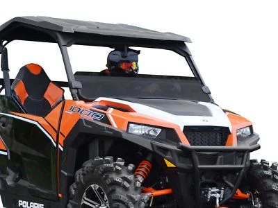 Medio parabrisas tintado oscuro estándar SuperATV para Polaris General 1000/4 Foto 1 de 4