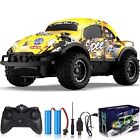 Remote Control Car RC Car Toys for Boys 3+ 2.4GHz 1:24 Scale Be-etle(yellow)