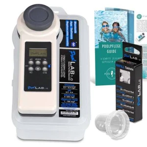 PoolLab 1.0 Photometer Premium Edition mit Ersatz-Küvette + zusätzl. Refill-Pack - Bild 1 von 8
