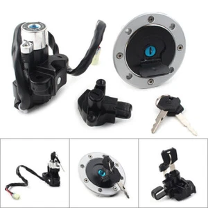 Ignition Switch+Fuel Gas Cap Lock+Key Set For 95-05 Suzuki GSF600 GSF1200 Bandit - Picture 1 of 12
