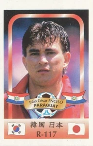 117 JULIO CESAR ENCISO # PARAGUAY CLUB OLIMPIA CARD WORLD CUP 2002 REYAUCA - Picture 1 of 1