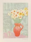 Hugh Bulley 1979 Still Life of Flowers Signed Limited Edition