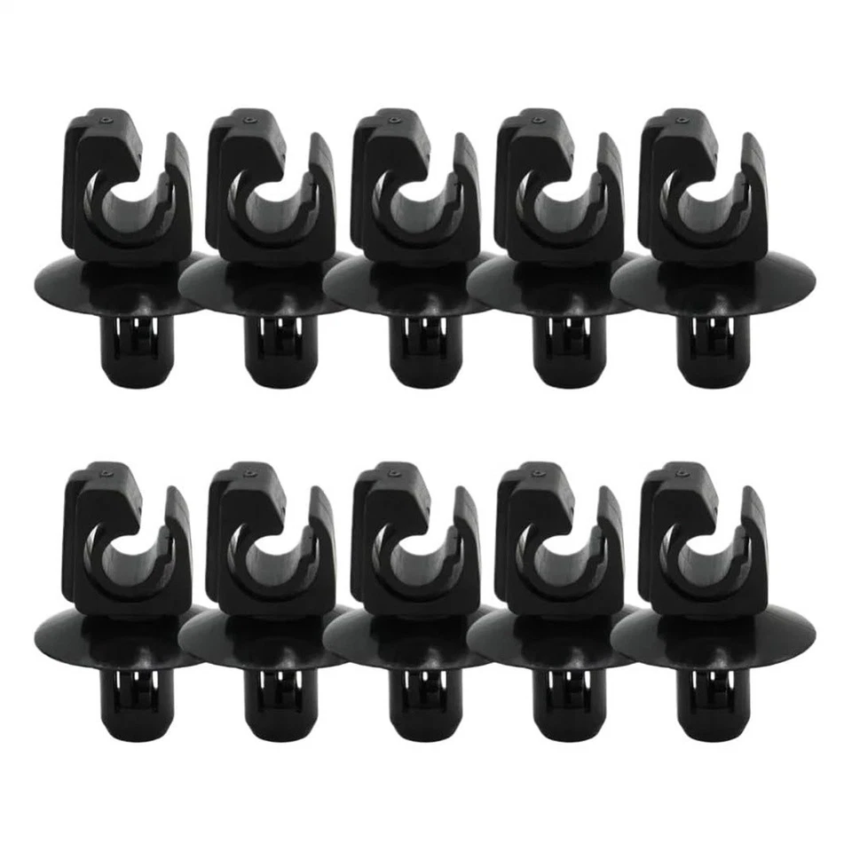 10Pcs Brake Line Clip For Ford Escort Fiesta Sierra Mondeo Transit Focus 6758612 - Image 1 of 4