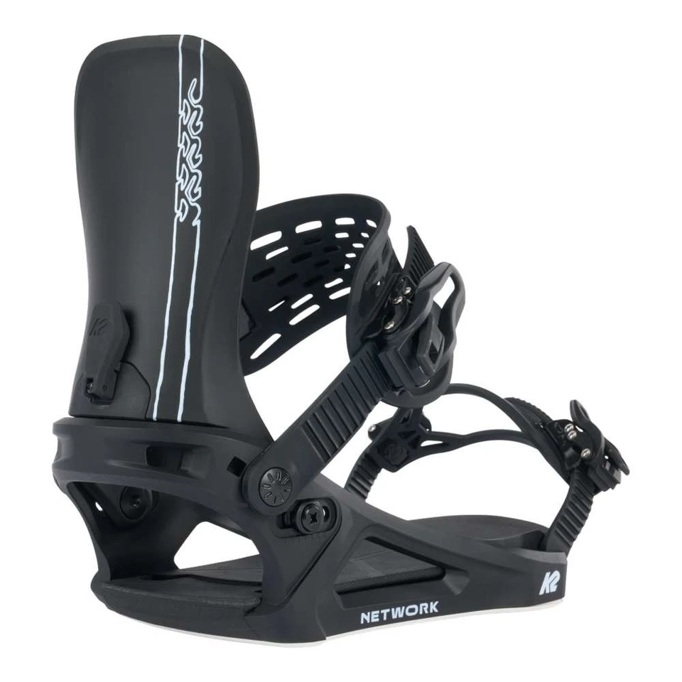 K2 Network Snowboard Binding - 2024 - Women's Black M