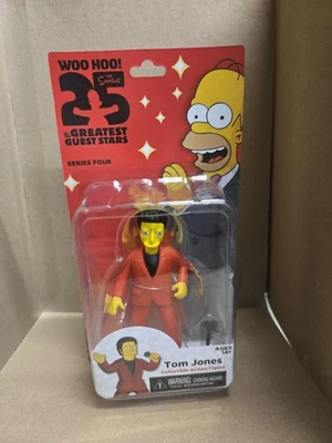汤姆·琼斯·尼卡·辛普森一家 25 位最伟大的客串明星收藏品人偶系列 4 全新 — 第 1/4 张图片