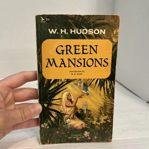 1965 W.H. Hudson Green Mansions PB Adventure Romance Intrigue By Airmont Pub. - Picture 1 of 4