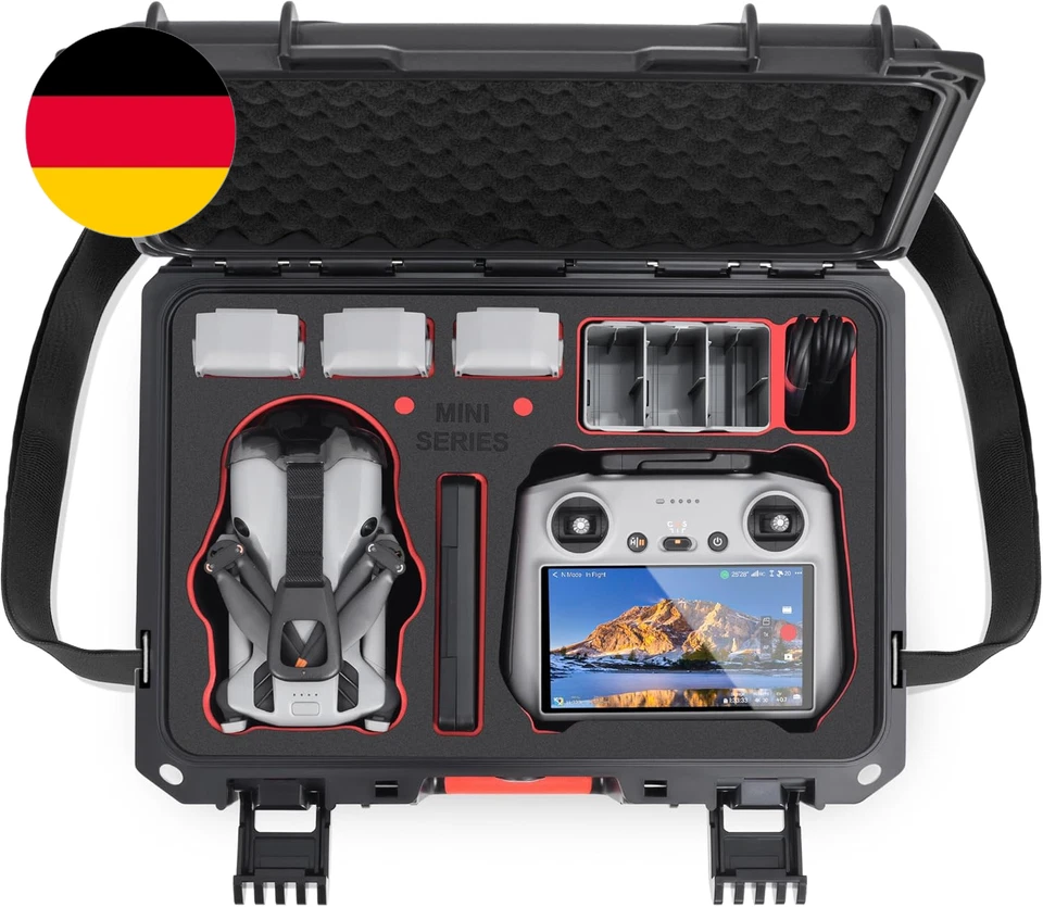 STARTRC Mini 5 Pro Koffer, Wasserdichter Hartschalen Tasche Für DJI Mini 5 Pro F
