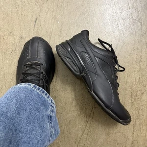 Puma Tazon Mens Athletic Shoes 7.5 Black Lace Up Cross Trainer Everyday Wear - Picture 1 of 7
