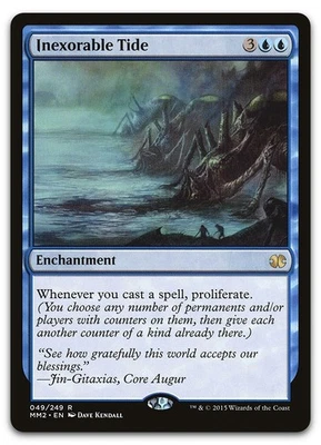 Inexorable Tide #49 (NM) Modern Masters 2015 MM2 Magic MTG - Image 1 of 2