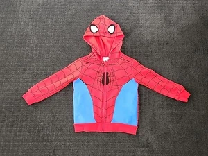 Marvel Spiderman Red And Blue Hoodie - Size 6 - Boy - Used - Picture 1 of 6