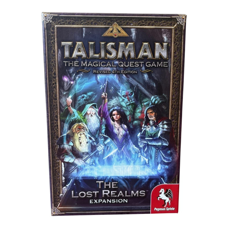 Talisman Revised 4th Edition: The Lost Realms Expansion Board Game (Complete) 🐙 - Image 1 of 4