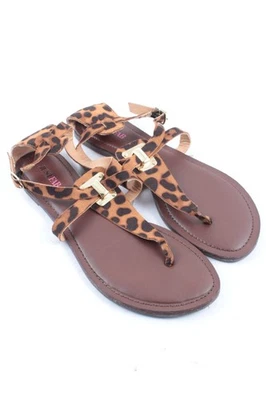 JUSTFAB Sandales Dianette Dames Sandales T EU 39,5 brun-noir-rose chair - Photo 1/4