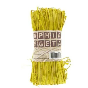 Rafia Vegetal Amarilla 50 G - Picture 1 of 1
