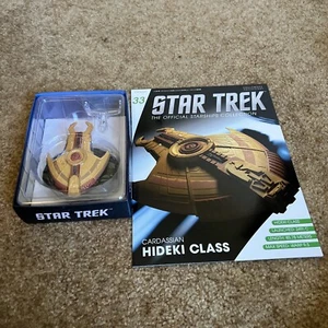 STAR TREK Starships Magazine #33 CARDASSIAN HIDEKI CLASS Eaglemoss Model - Picture 1 of 3