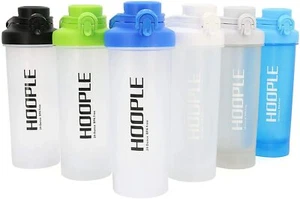 Protein Shaker Bottle Gym Sports Water Smoothie Mixer Cups Blending Ball 24 oz - Picture 1 of 10