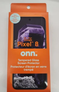 Tempered Glass Screen Protector for Pixel 8 Brand New Onn - Photo 1 sur 3