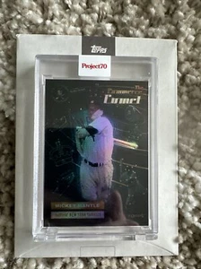 2021 Topps Project 70 Card #174 Mickey Mantle The Shoe Surgeon Rainbow Foil /70 - Picture 1 of 2
