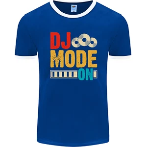 Modo DJ Activado Camiseta Ringer Para Hombre FotL - Imagen 1 de 36