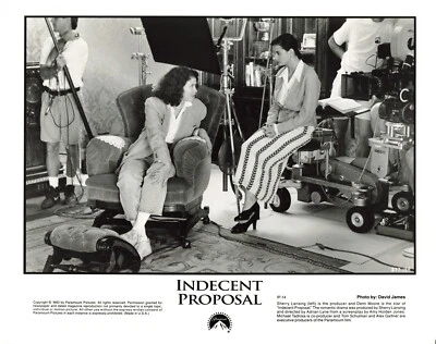 Foto de película Indecent Proposal 1993 8x10 Sherry Lansing Demi Moore Press a *P69b Foto 1 de 2