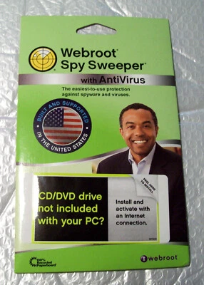 Webroot Spy Sweeper w-AntiVirus, Windows XP, Vista 2003-2008  Pkgd w/eMachine PC - Image 1 of 4