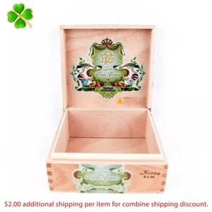 Caja de cigarros de madera vacía Don Pepin Garcia Invictos Vegas Cubanas 6,25" x 6" x 2,75" - Imagen 1 de 12