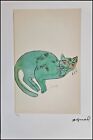 ANDY WARHOL * A Cat named Sam * signed lithograph * Kunstdruck *limited # 78/100