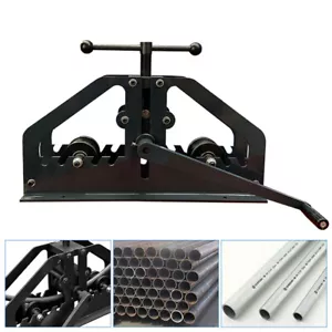 Manual Tube Roller Bender Pipe Roller Heavy Duty 1.5" Round Pipe Roller Tool - Picture 1 of 8