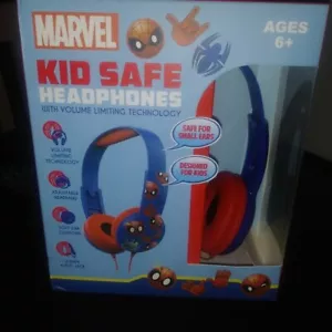 Cuffie Marvel Spider-Man Kid Safe (nuove) - Foto 1 di 2