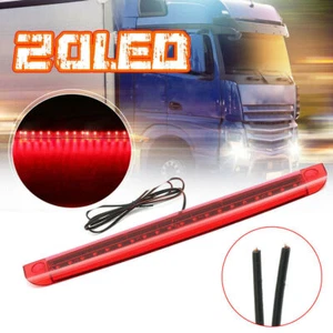 1Pc Red LED Car High Mount Level Third 3RD Brake Stop Rear Tail Light DC 12V - Picture 1 of 12