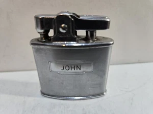 VINTAGE WORKING RONSON Standard SILVER Tone LIGHTER 7552/26 - Picture 1 of 14
