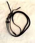 English, biothane reins with rubber grip, brown. Excellent condition