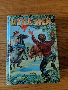 LITTLE MEN by LOUISA MAY ALCOTT Whitman 1955 Glossy Cover Elgin HC - Picture 1 of 14