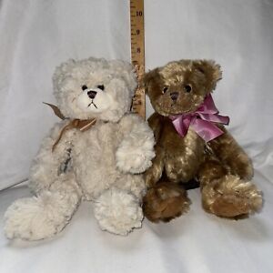 Lot of 2 Bearington Collection 10” Brown Is 5 Way Jointed. Used Only As Display.