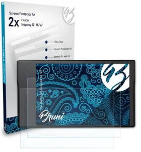 Bruni 2x Écran protecteur pour Huion Inspiroy Q11K V2 Protecteur d'écran - Afbeelding 1 van 4