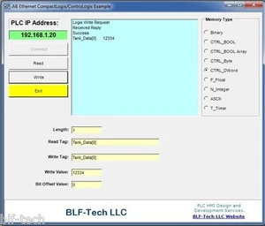Allen Bradley Ethernet DLL Driver for ControlLogix & CompactLogix Run Time Free - Picture 1 of 1