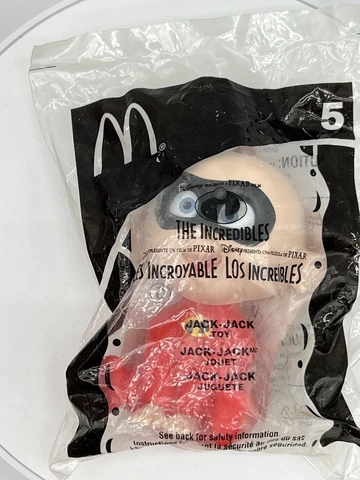 The Incredibles Jack Jack McDonald's Happy Meal Toy #5  2004 Cover